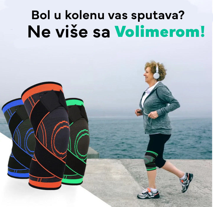 Kompresioni Steznik Za Koleno - Momentalno Olakšanje Bola u Kolenu